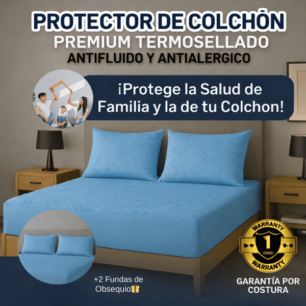 Protector de colchón PREMIUM TERMOSELLADO