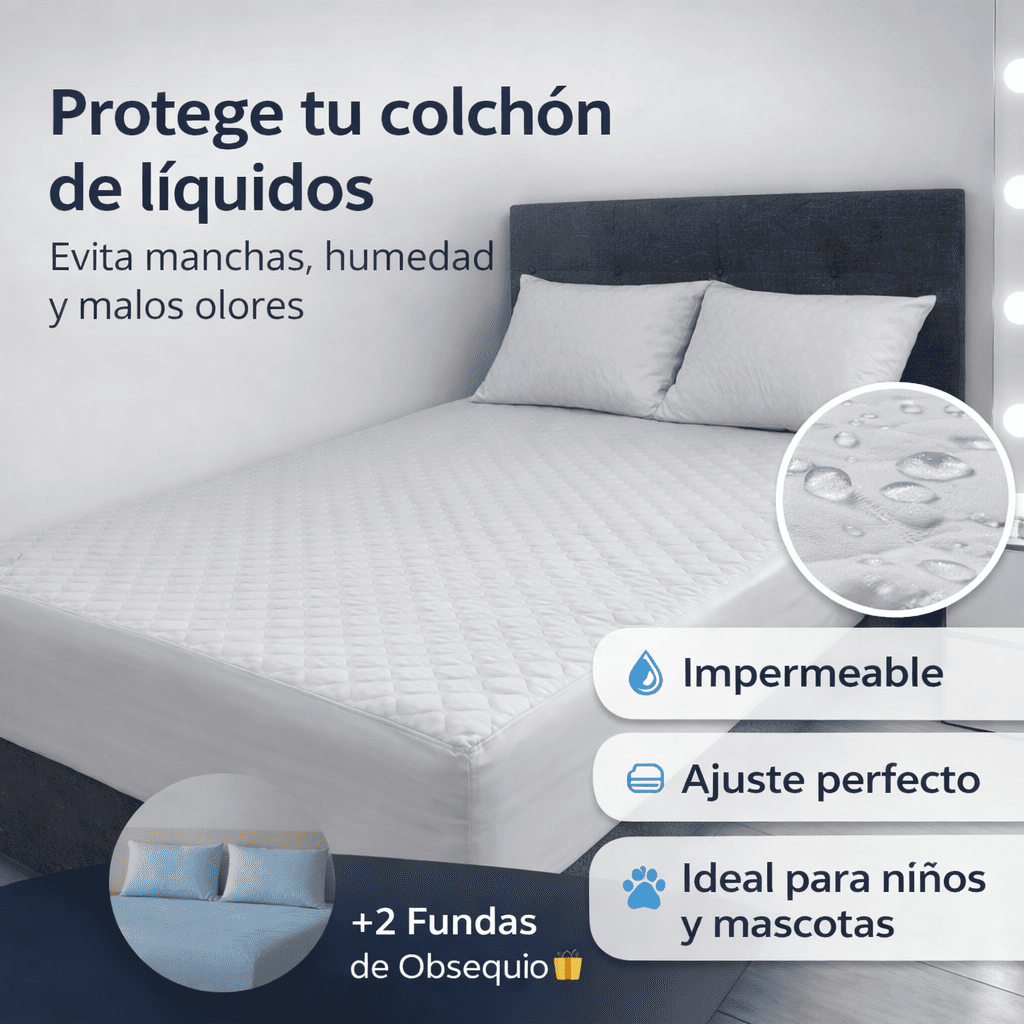 Protector de colchón PREMIUM TERMOSELLADO