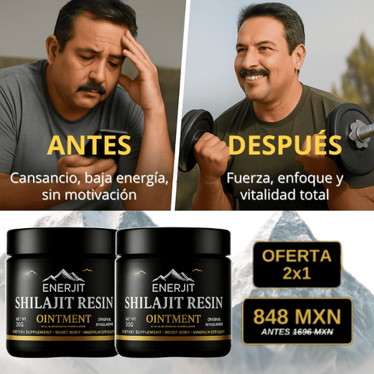 SHILAJIT – Rendimiento y vitalidad total